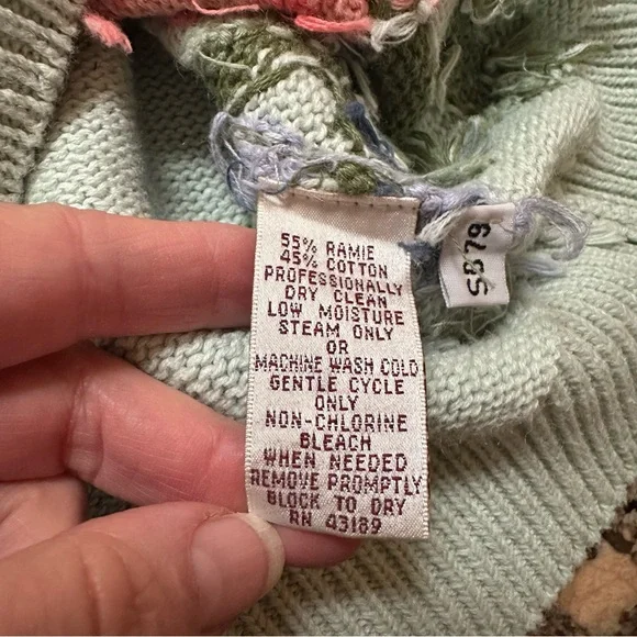 Vintage Susan Bristol Pastel Floral Cardigan - Picture 6 of 10